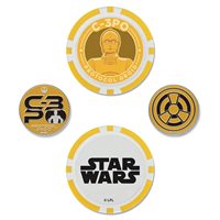 View Team Effort Star Wars Set Ball Marker C-3PO