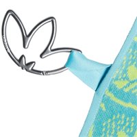 View adidas Originals All Over Towel Light Aqua