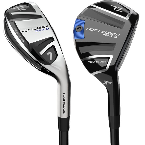 Tour Edge Hot Launch Max D Ironwood Combo Ladies 5-PW Iron Set Golf Clubs