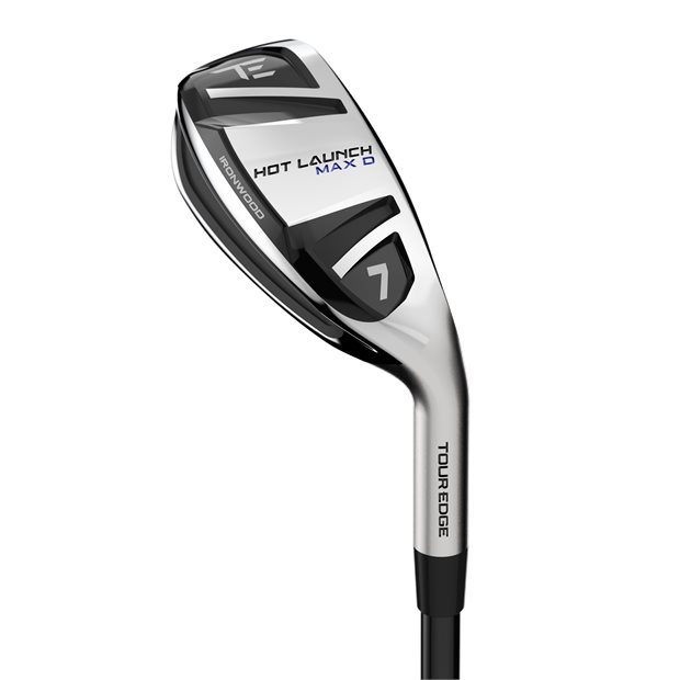 Tour Edge Hot Launch Max D Ironwood Left-Handed 9-Iron Golf Club - Regular Flex - Graphite Shaft