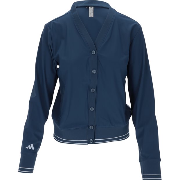 Adidas Ultimate365 Tour Cardigan Ladies Jacket - Dusky Petrol - Size: M