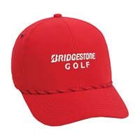 View Bridgestone The Rope 2023 Golf Hat Red