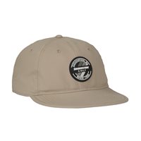 View Bridgestone 6 Panel Crusher Golf Hat Khaki