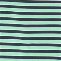 View FootJoy Tie Stripe Lisle Previous Season Apparel Style Shirt Navy/Seafoam/White