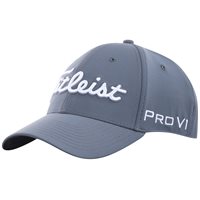 View Titleist Tour Performance 25 Golf Hat Charcoal/White