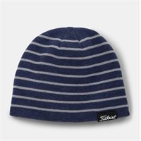View Titleist Players Beanie Golf Hat Heather Navy/Heather Gray