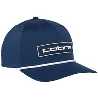 View Cobra Tour Tech Rope 26 Golf Hat Navy/White