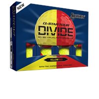 View Srixon Q-Star Tour Divide 3 Golf Ball Red