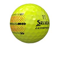 View Srixon Q-Star UltiSpeed Trackline Golf Ball Tour Yellow