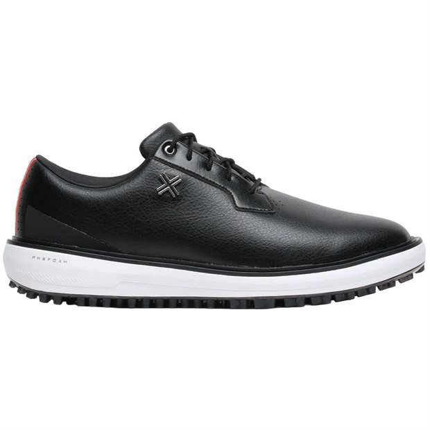 Payntr Reserve Classic SL Spikeless Golf Shoes - Black/White/Blaze - Size: 13 M