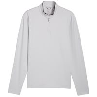 View Puma CLOUDSPUN Tech 1/4 Zip 3D Logo Outerwear Platino Gray