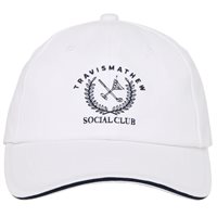 View TravisMathew Twisted Ivy Golf Hat White