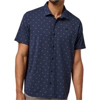 TravisMathew ComfortKnit Geo Button Down Shirt