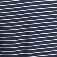 View Adidas Youth Climacool Striped Shirt Collegiate Navy/White