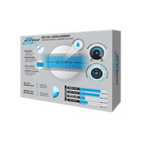 View TaylorMade Tour Response Stripe 2026 Golf Ball Neon Blue