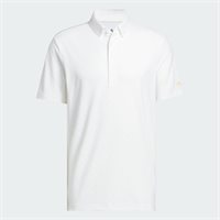 View Adidas Ultimate365+ Micro Print Shirt White/Semi Ice Tangerine