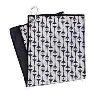 View Glove It Quick Drying Towel Black Tees