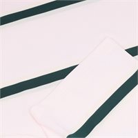 View Puma PUMA x AP Pique Stripe Shirt Jasmine Flower/Forest Green