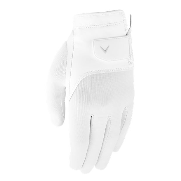 Callaway Aura Ladies Left Golf Glove - White S Regular