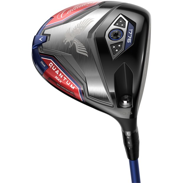 Callaway Quantum MAX USA Driver Golf Club - 10.5° Loft - Regular Flex - Graphite Shaft