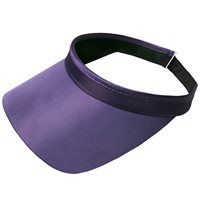 View Glove It Solid Hook & Loop Golf Hat Purple