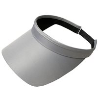 View Glove It Solid Hook & Loop Golf Hat Gray