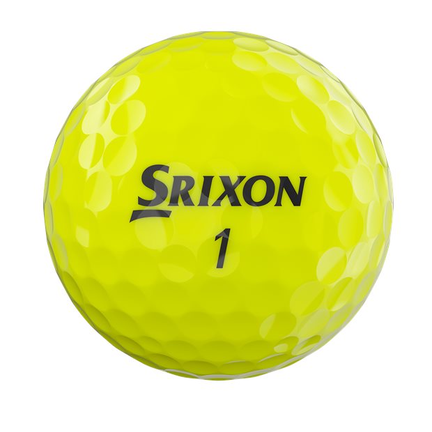 Srixon Tri Speed Tour Tour Distance Golf Balls - Yellow