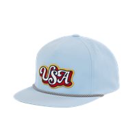 View Ping USA Rope Golf Hat Light Blue