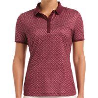 View Ben Hogan Medallion Dot Geo Shirt Cabernet