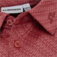 View J. Lindeberg Tod Print Shirt Flight Bridge/Apple Butter/S