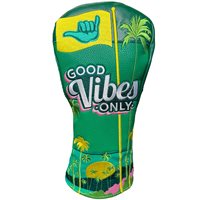 CMC Design Good Vibes Only Headcover - Green