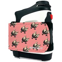 View STICKIT Rangefinder Strap Bag/Cart Accessories Skull Pink
