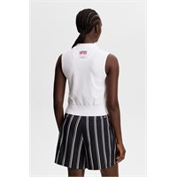 View J. Lindeberg 30Y Becca Knit Shirt White