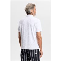 View J. Lindeberg 30Y Matt Relaxed Shirt White