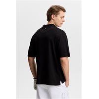 View J. Lindeberg 30Y Jesper Retro Relaxed Shirt Black
