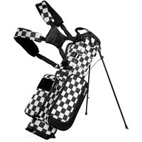 Sunday Golf Recess Junior Stand Bag - Black White Checker