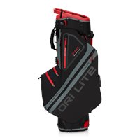 View Big Max Dri Lite Hybrid Tour 2 Stand Black Charcoal Red