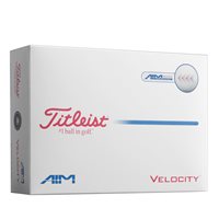 Titleist Velocity AIM Red, White, and Blue
