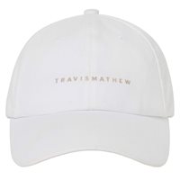 View TravisMathew The Dad Hat Golf Hat White
