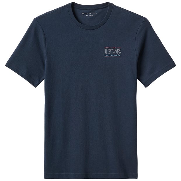 TravisMathew Summer Salute T-Shirt - Total Eclipse - Size: XL