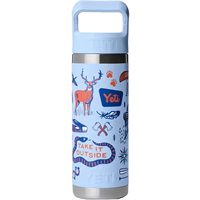 View YETI Rambler 18 oz Bottle with Straw Lid Coolers Big Sky/Summer