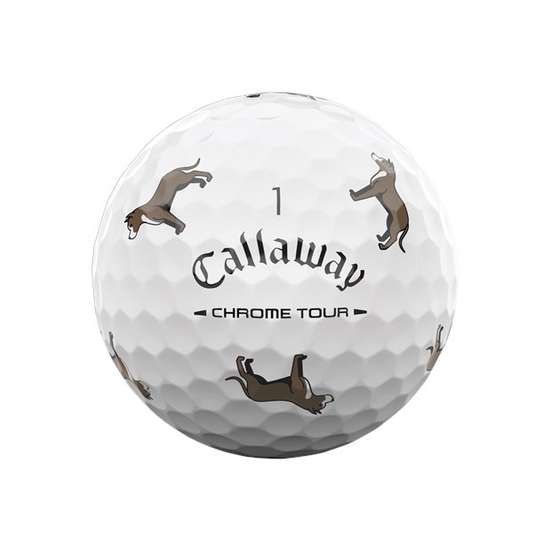 Callaway Chrome Tour Limited Edition Tour Golf Balls - Pitbull