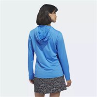View Adidas Performance Golf Hoodie Outerwear Lucid Ray Blue