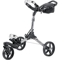 View Bag Boy Nitron Swivel Pull Cart Silver/Charcoal