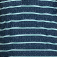 View FootJoy Open Stripe Heather Previous Season Apparel Style Shirt Navy/White/Field Green
