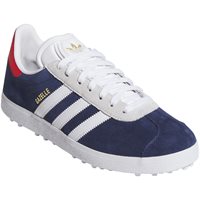 View Adidas Gazelle Golf Spikeless Collegiate Navy/White/Lucid Red