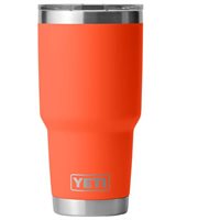 View YETI Rambler 30 oz Tumbler Magslider Coolers Papaya