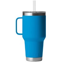 View YETI Rambler 35 oz Straw Mug Coolers Big Wave/Blue