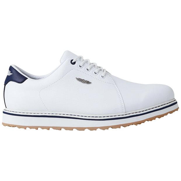 Straight Down Bourbon Spikeless Golf Shoes - White - Size: 13 M