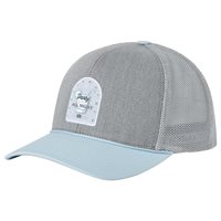 View TravisMathew Beer Break Golf Hat Heather Light Gray